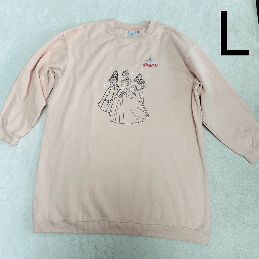 disney 100 year of wonder princess long sweatshirt womens  L